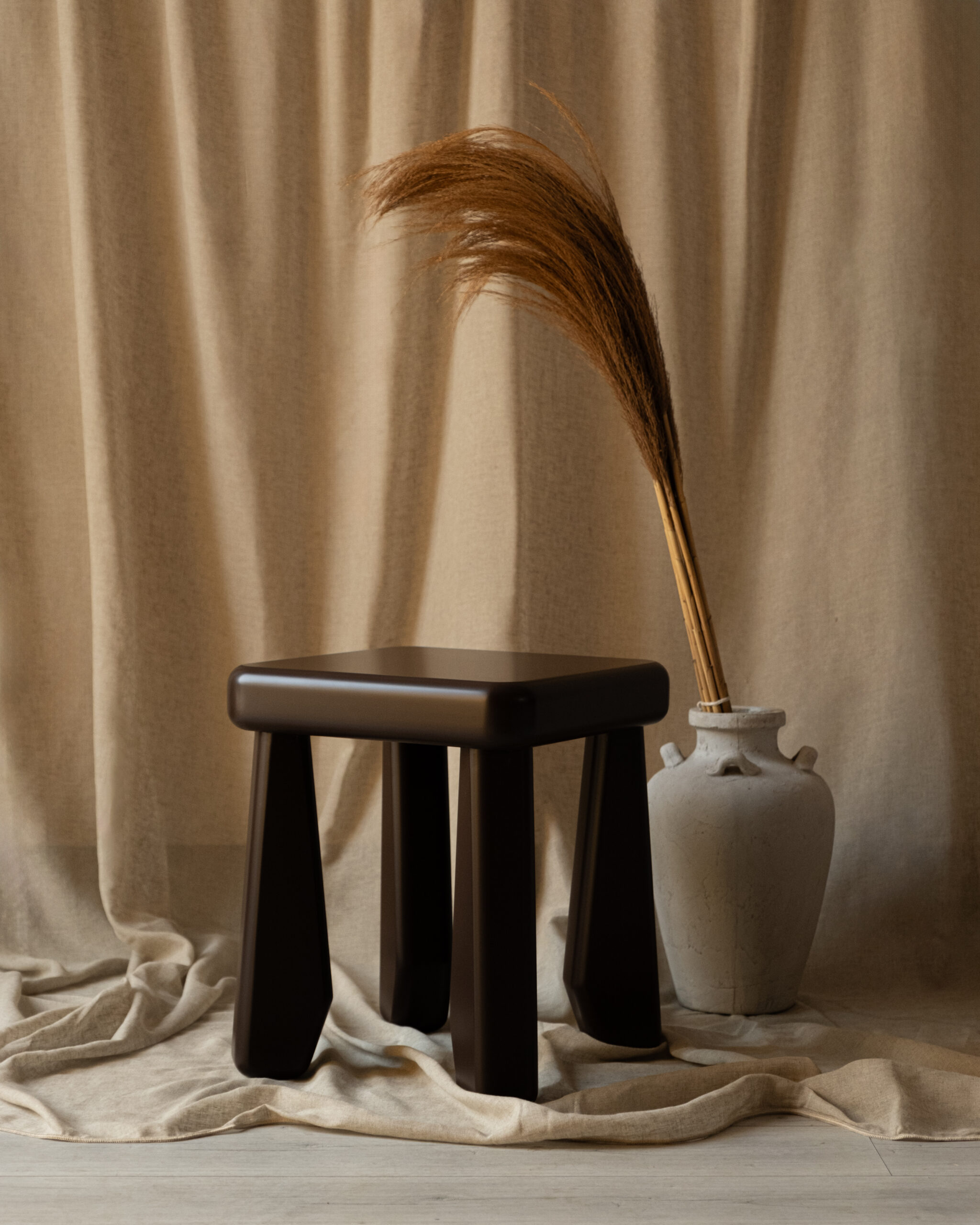 Table Side Geo Module Geo-Block Side Table - layercreativeworks